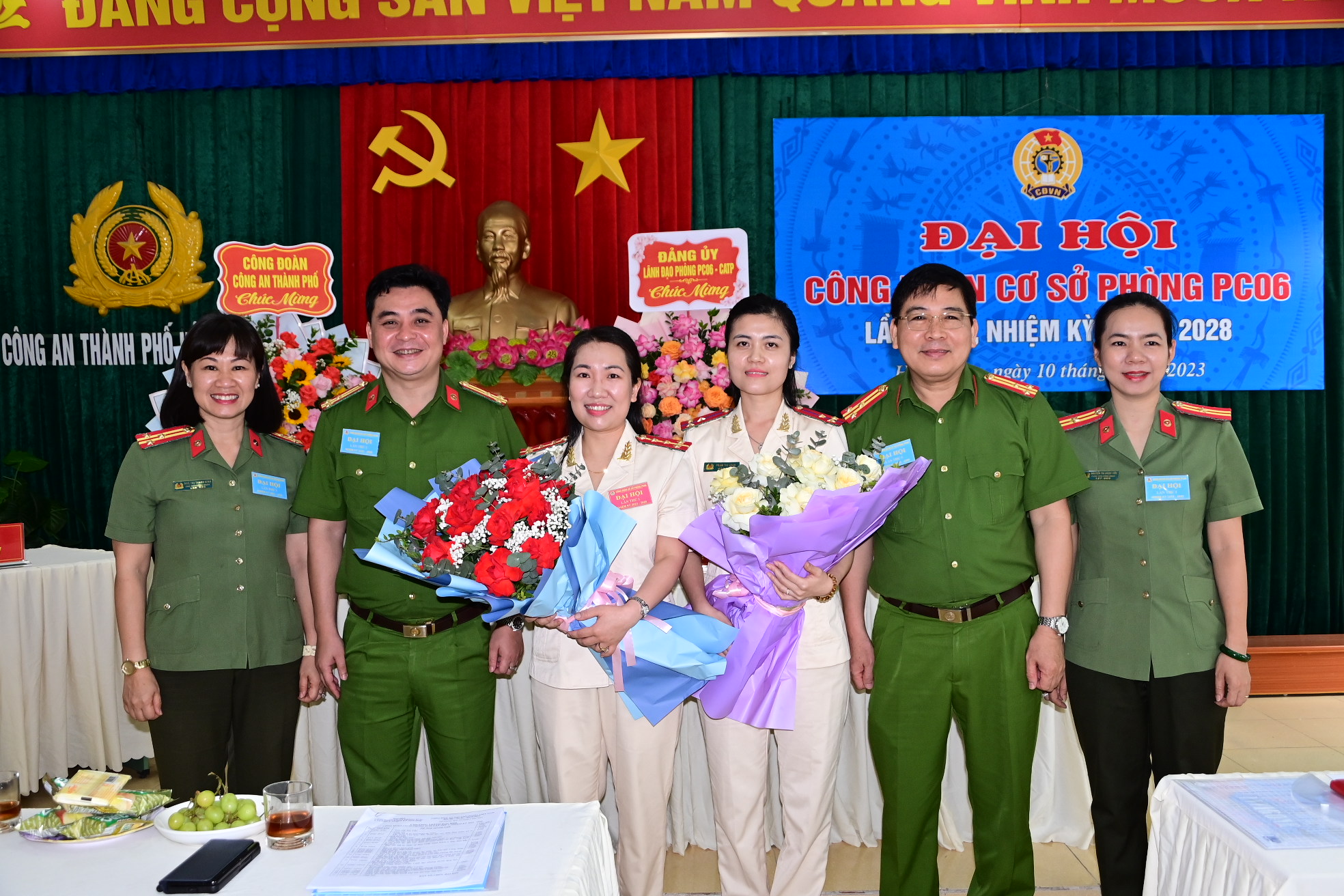 Công đoàn cơ sở Phòng Cảnh sát QLHC về TTXH-CATP: Phấn đấu 15% đoàn viên Công đoàn trở lên đạt danh hiệu 